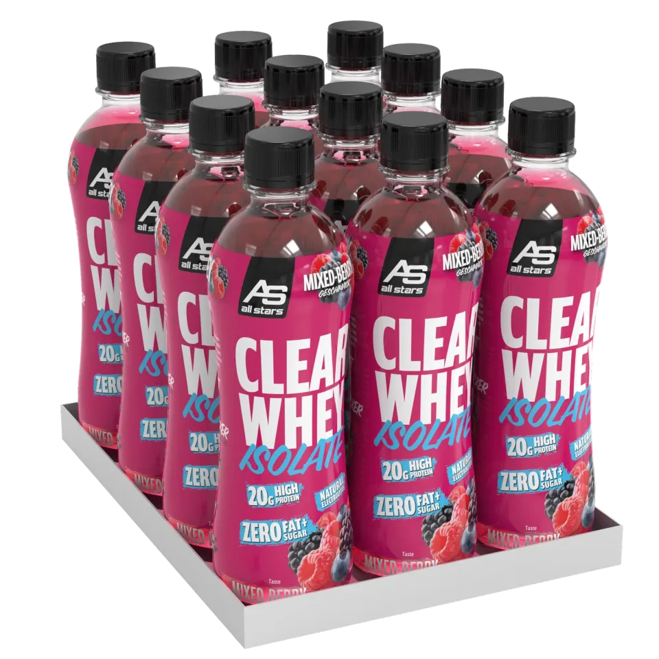 AllStars Clear Whey Isolate RTD boisson protéinée 500 ml