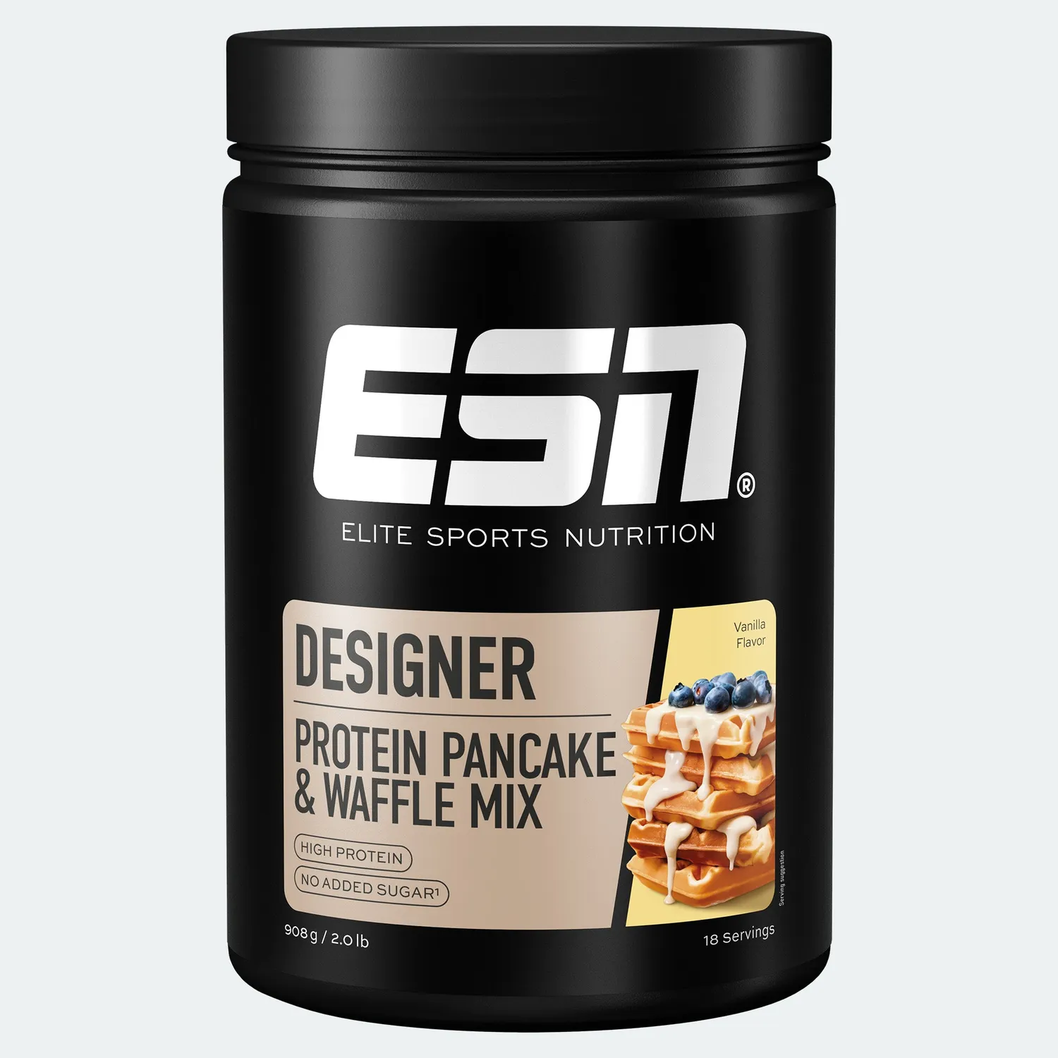 ESN Designer Protein Pancake and Waffle Mix préparation pancakes Neutral 45 g protéines
