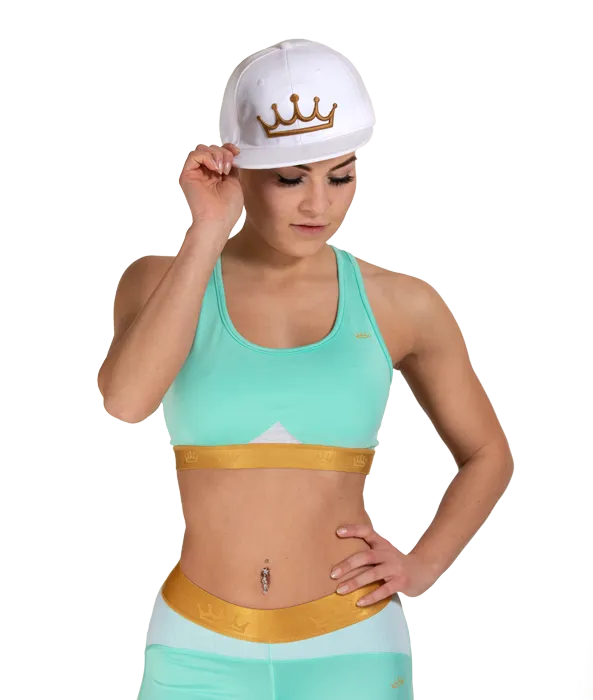 AllStars Squat Queen casquette noir logo doré brodé