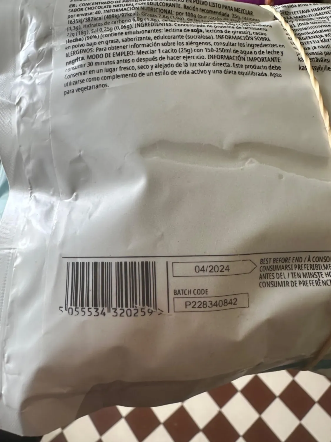 Myprotein Impact Whey protéine whey 1 kg chocolat naturel