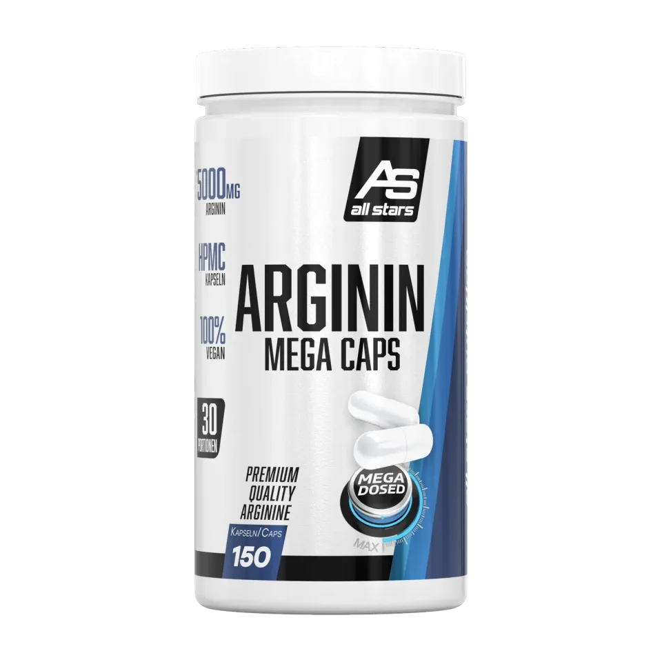 AllStars Arginin Mega Caps gélules 150 unités L-arginine