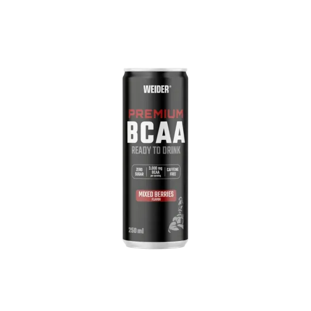 Weider BCAA RTD boisson canette Mixed Berries 3000mg