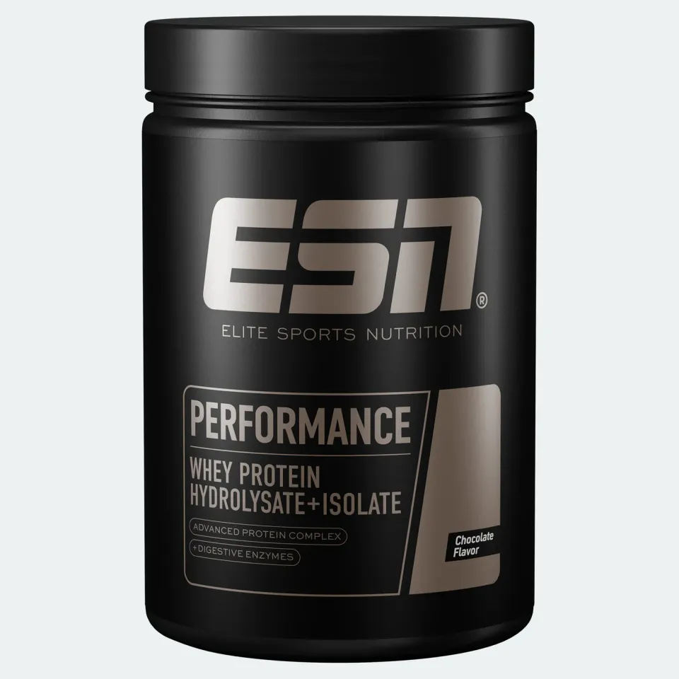 ESN Performance Whey Protein Hydrolysate + Isolate protéine chocolat 908 g faible en sucres