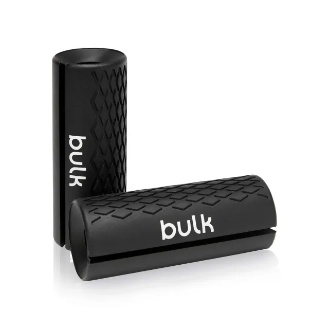 Bulk Poignées épaisses musculation silicone antidérapant x2