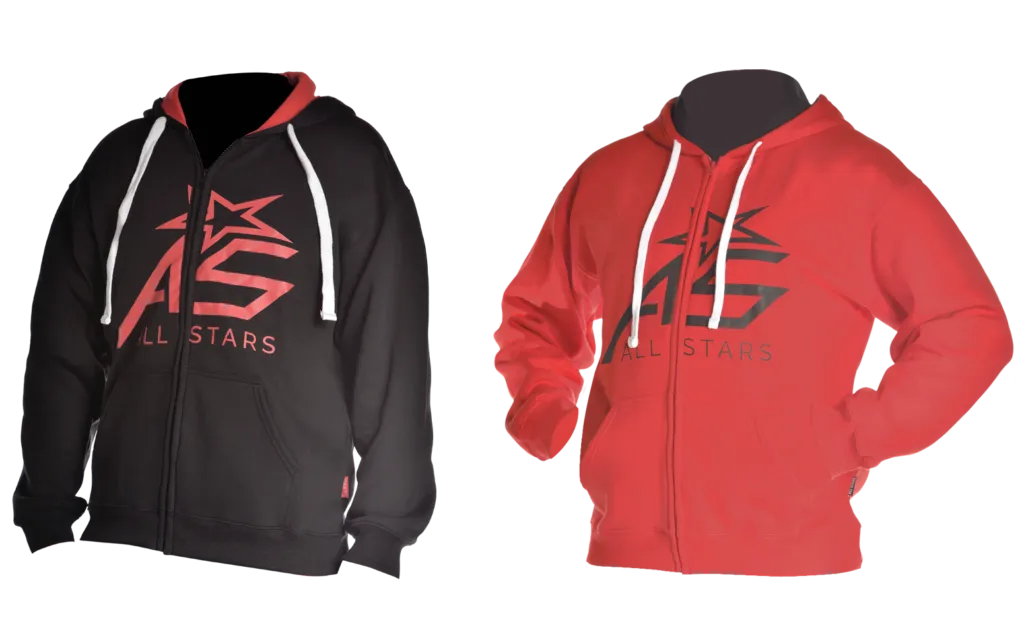 AllStars Classic Zipper sweat zippé noir coton