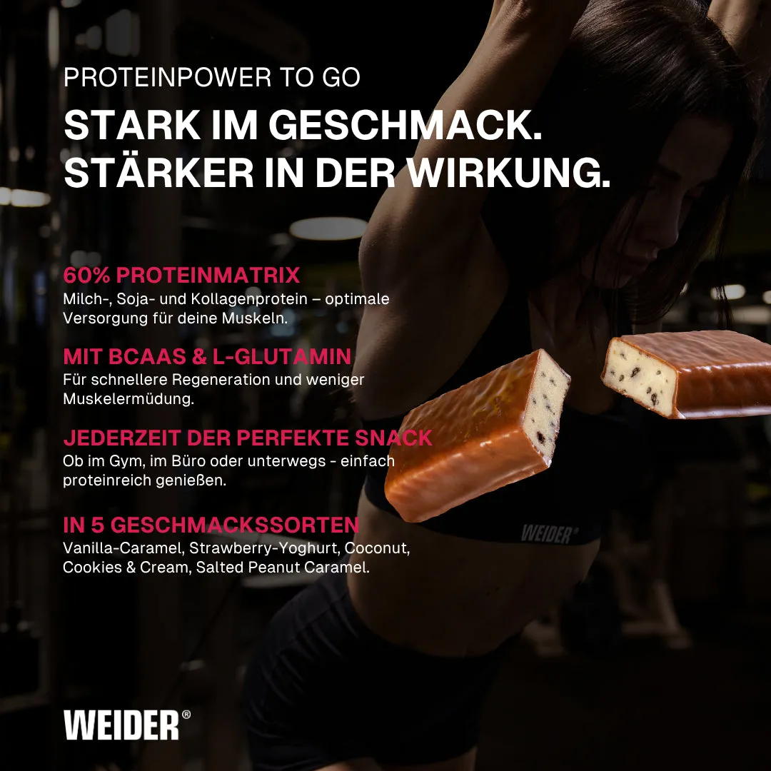 Weider 60% Protein Bar barre protéinée Salted Peanut Caramel