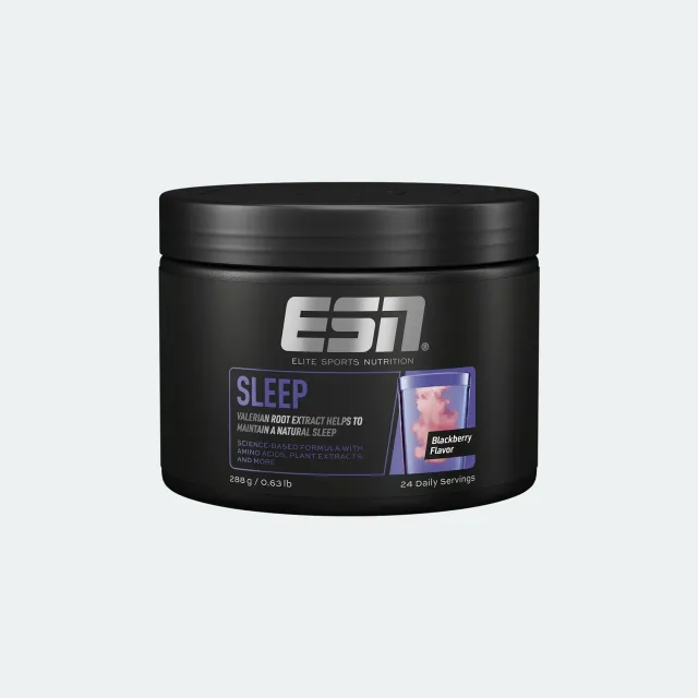 ESN Sleep sans mélatonine poudre nuit mûre 288g