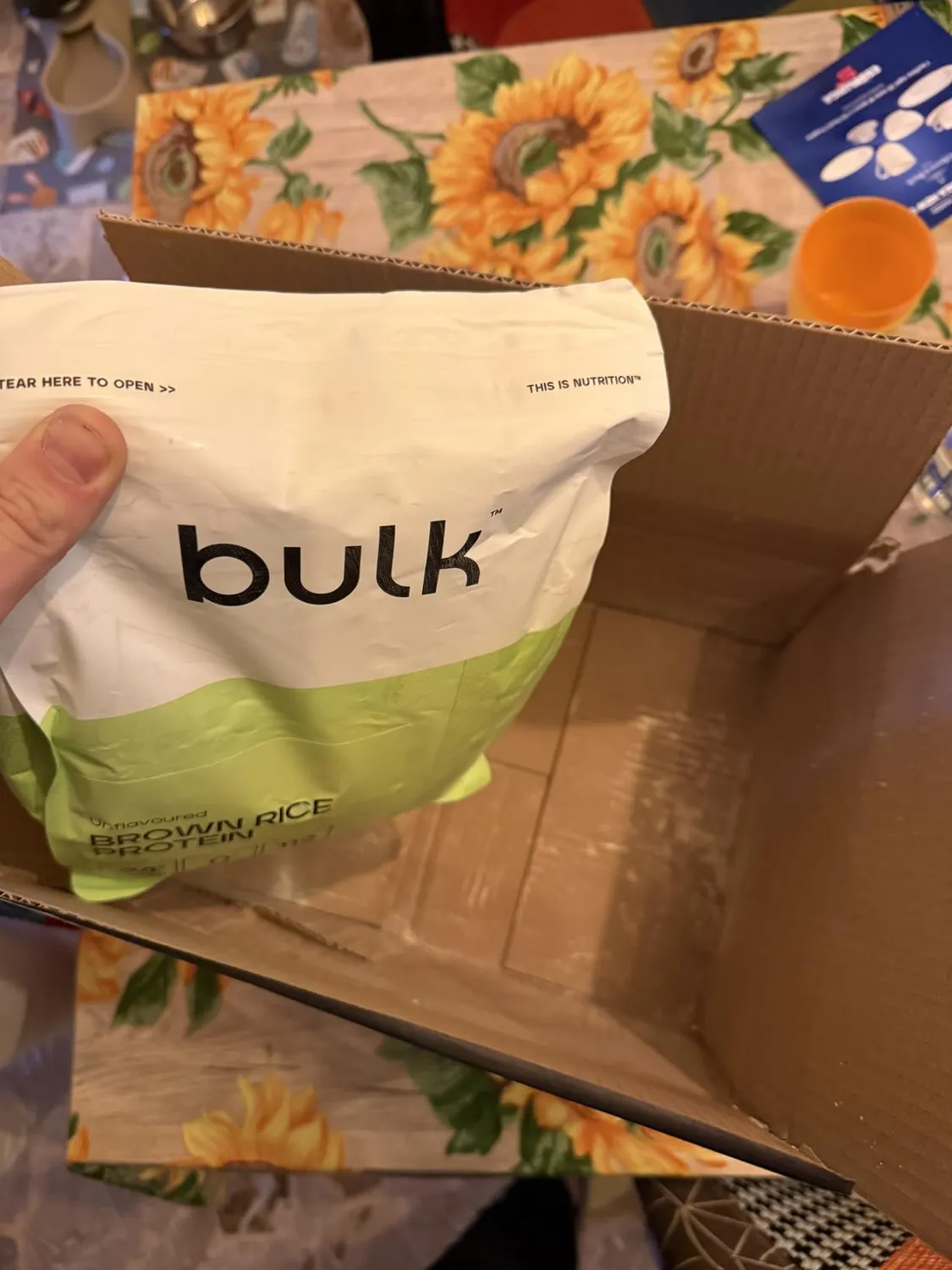 BULK protéine de riz brun poudre 2,5 kg non aromatisée