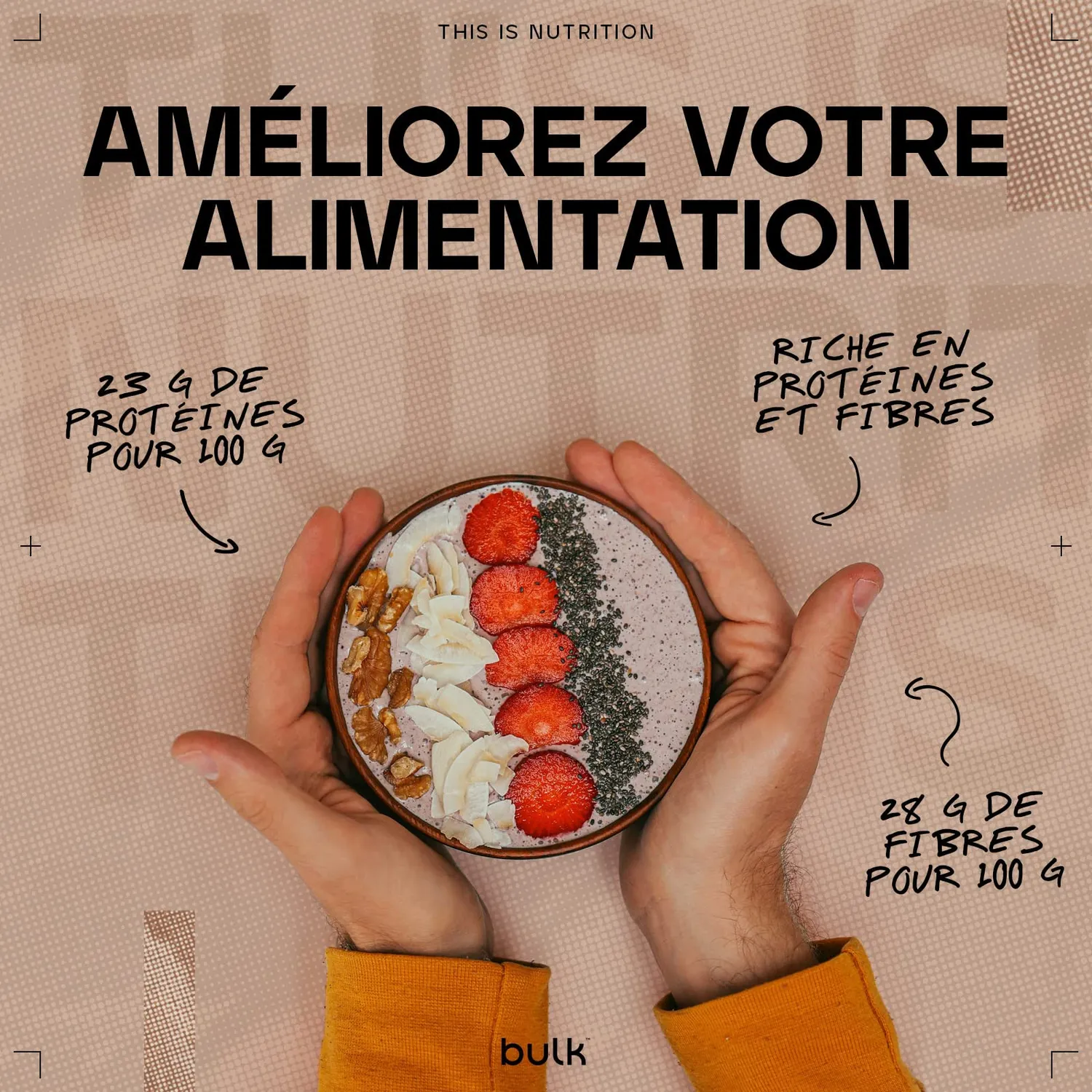 BULK Graines de chia graines alimentaires riches en protéines