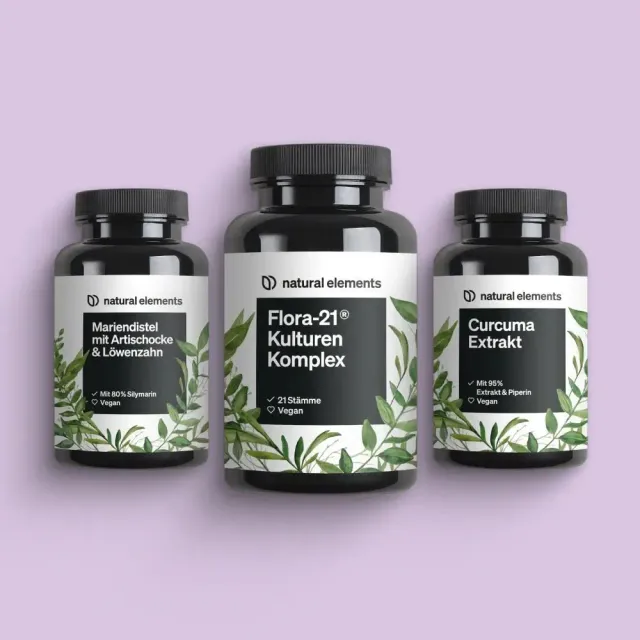 Natural Elements Belly Balance Bundle pack digestion 3 produits