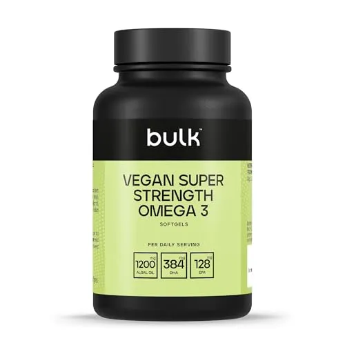 Bulk Omega 3 végétalien gélules huile d’algues DHA EPA
