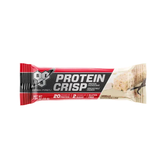 BSN Protein Crisp barre protéinée Chocolat Crunch 12 barres