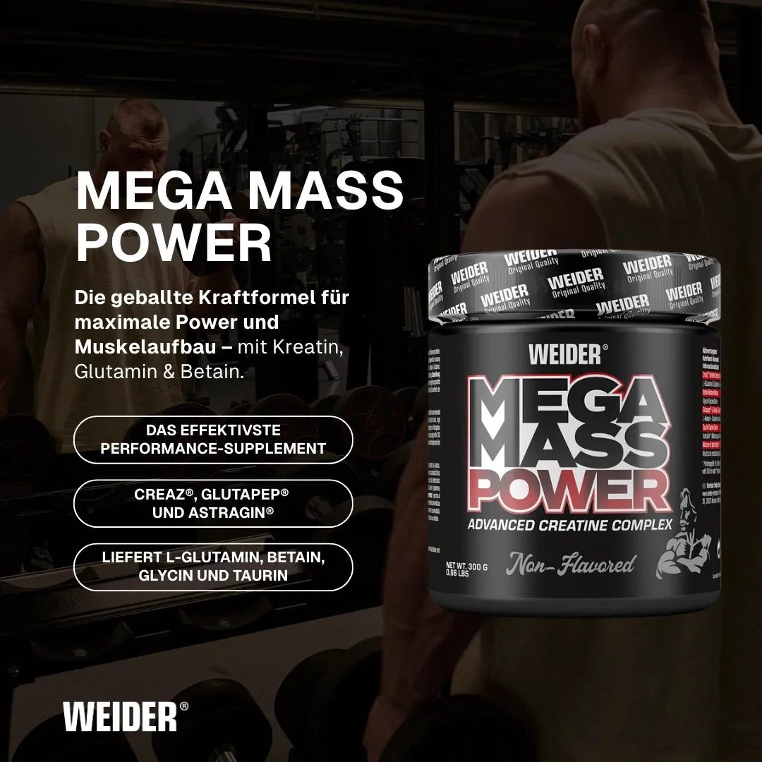 Weider Mega Mass Power poudre de créatine neutre