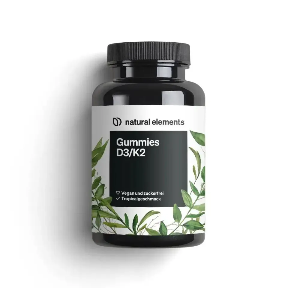 Natural Elements Gummies D3/K2 gummies 120 Tropical sans sucre