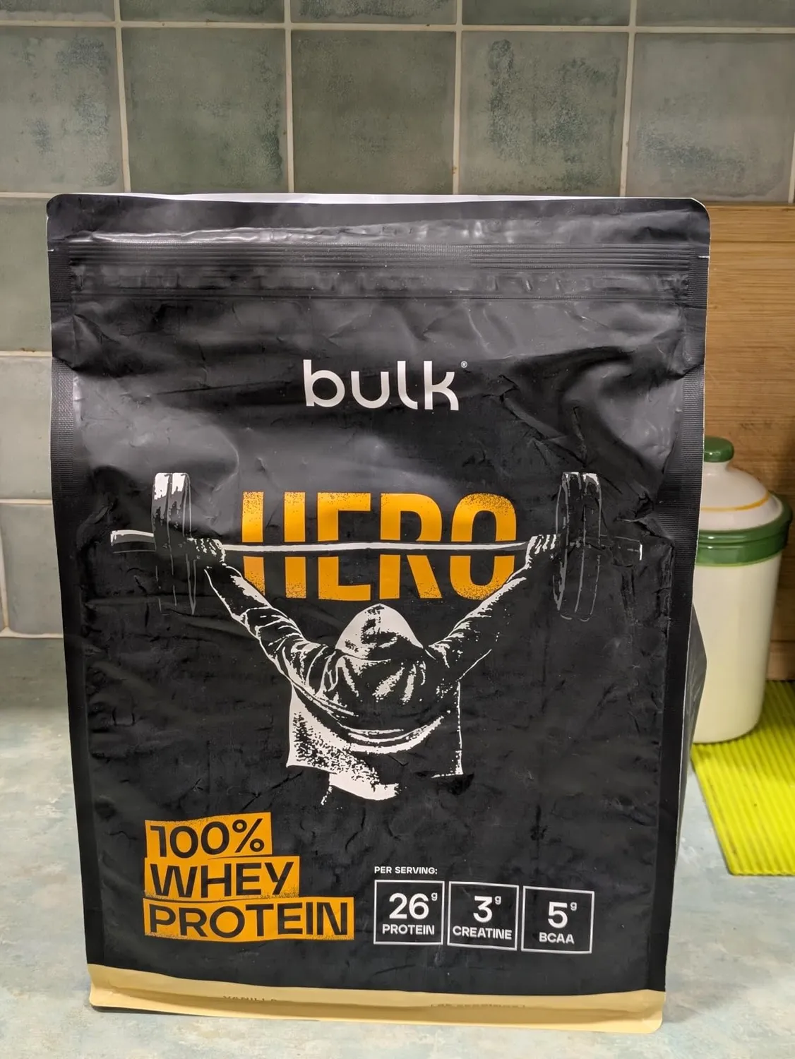 BULK Hero 100% Whey protéine en poudre vanille 65 portions créatine