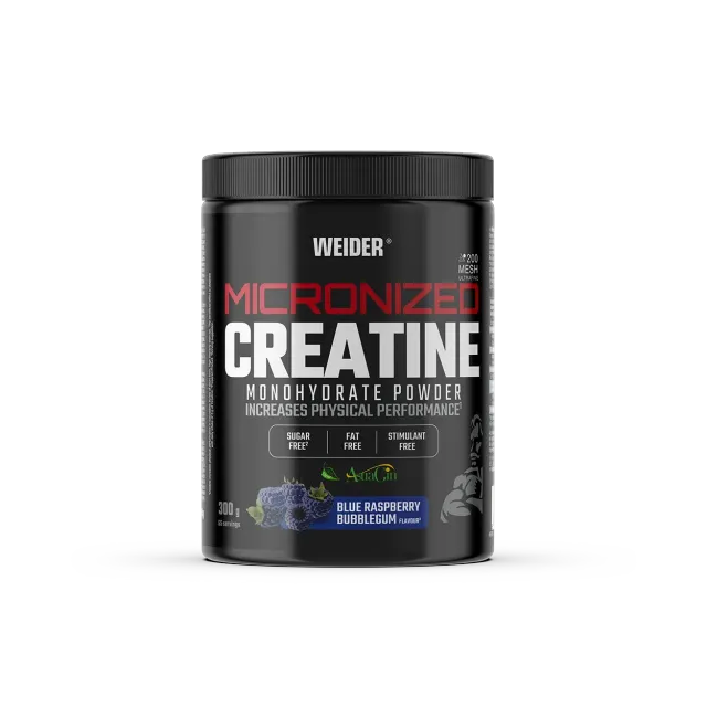 Weider Micronized Creatine créatine en poudre Blue Raspberry Bubblegum 300 g