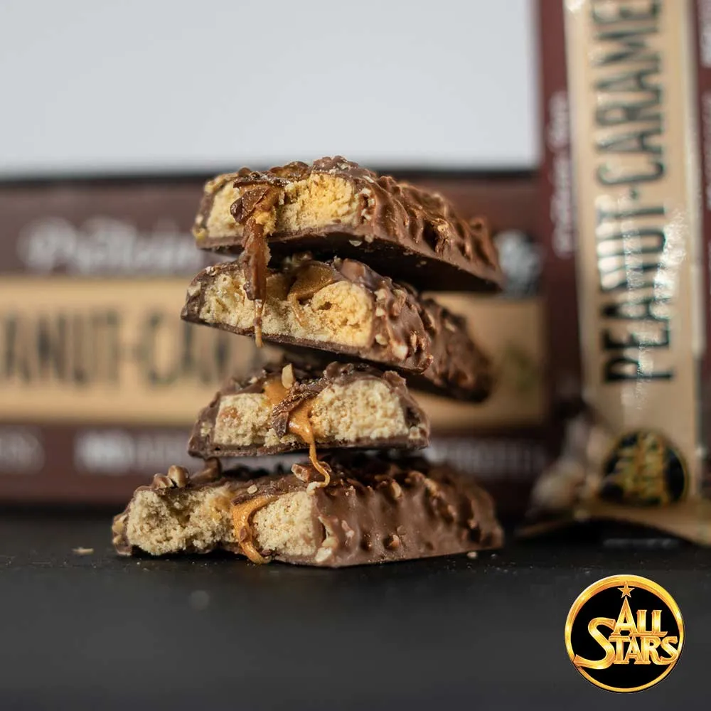 AllStars Protein Bar Peanut-Caramel barre protéinée 1 unité faible en sucres