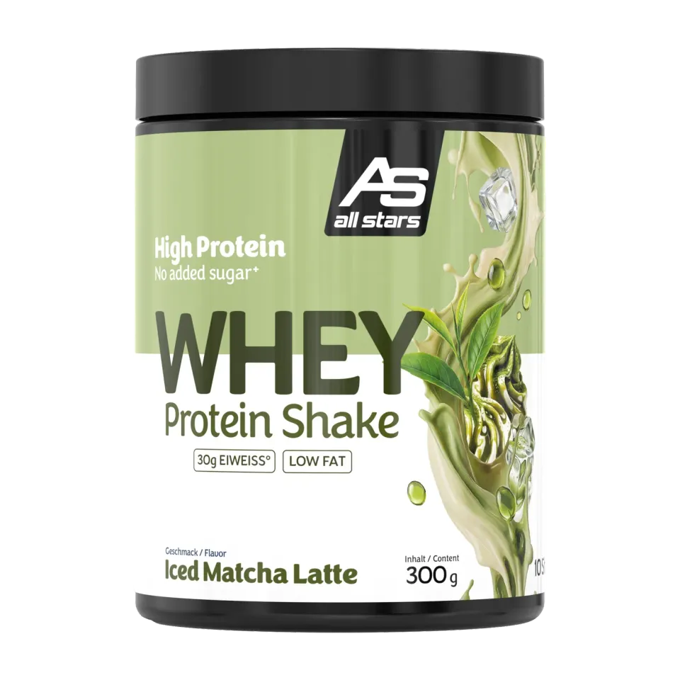 AllStars Whey Protein whey protéine 300 g Iced Matcha Latte