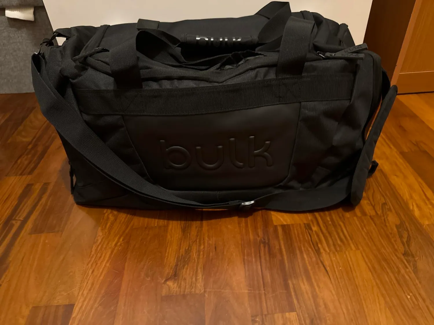 BULK Sac de sport quotidien noir 50 L