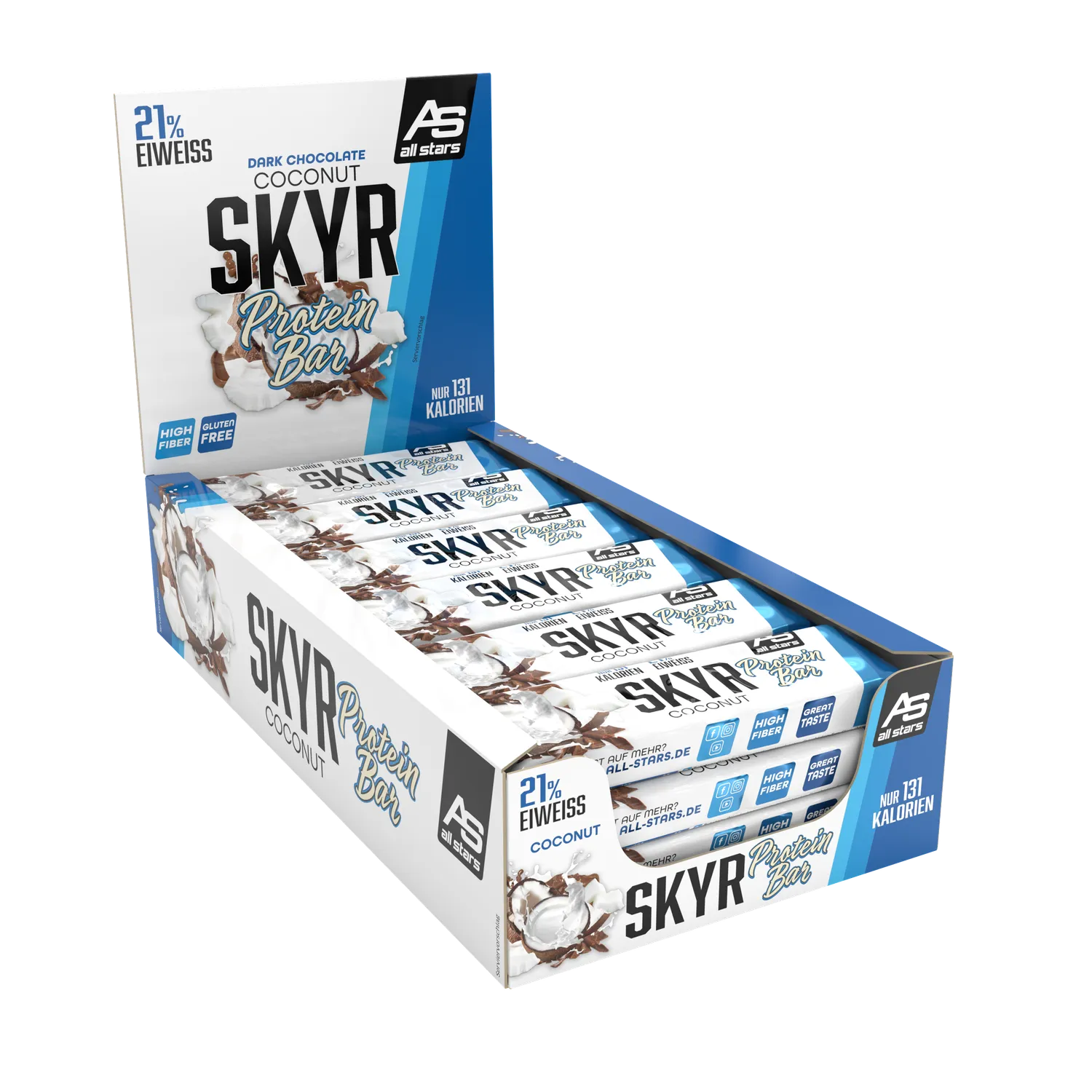AllStars SKYR Protein Bar barre protéinée Mixed Berries 1 barre