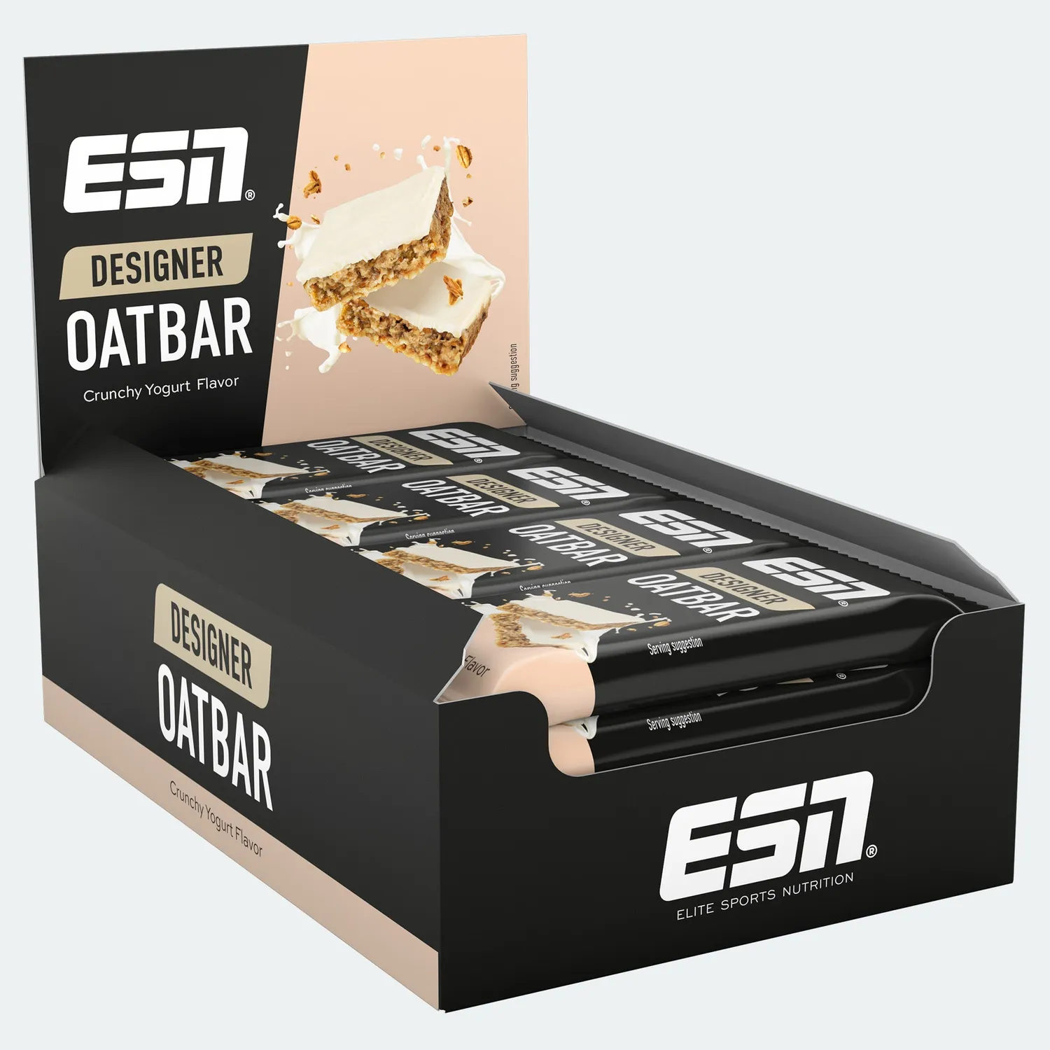 ESN Designer Oatbar barre d’avoine 100 g Chocolate Chip, avoine