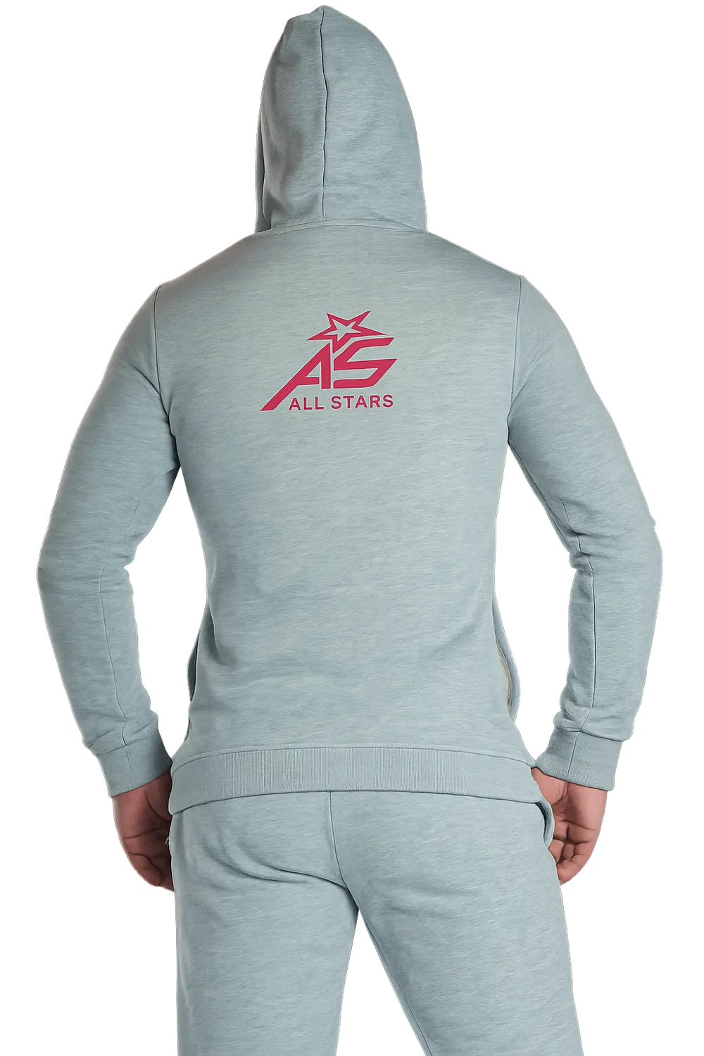 AllStars Zipper Trendy sweat zippé gris-mélange capuche