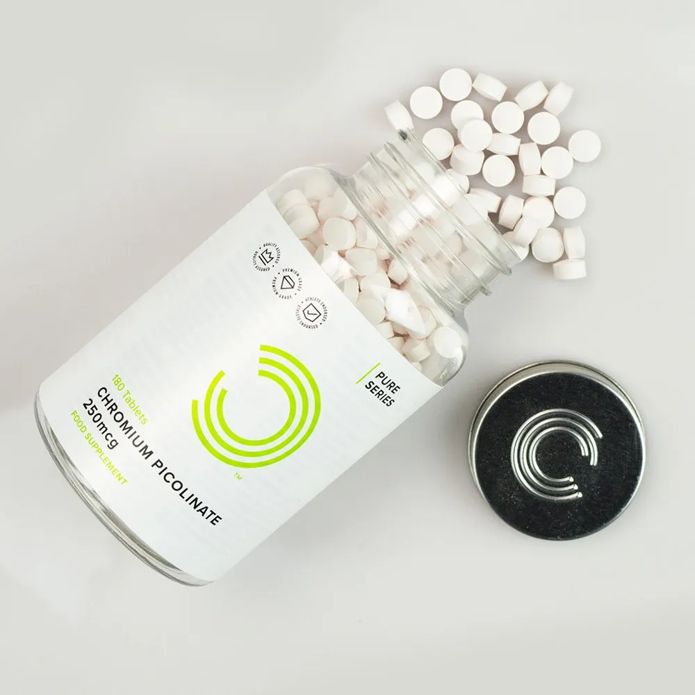BULK picolinate de chrome 250 mcg comprimés 180 unités