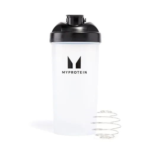 Myprotein Shaker 600 ml transparent noir bille