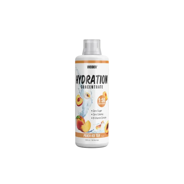 Weider Hydration Concentrate concentré boisson pêche-thé glacé 1 L sans sucre