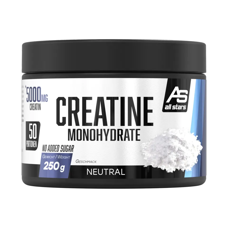 AllStars Creatin Monohydrat créatine en poudre 250 g pure sans arôme