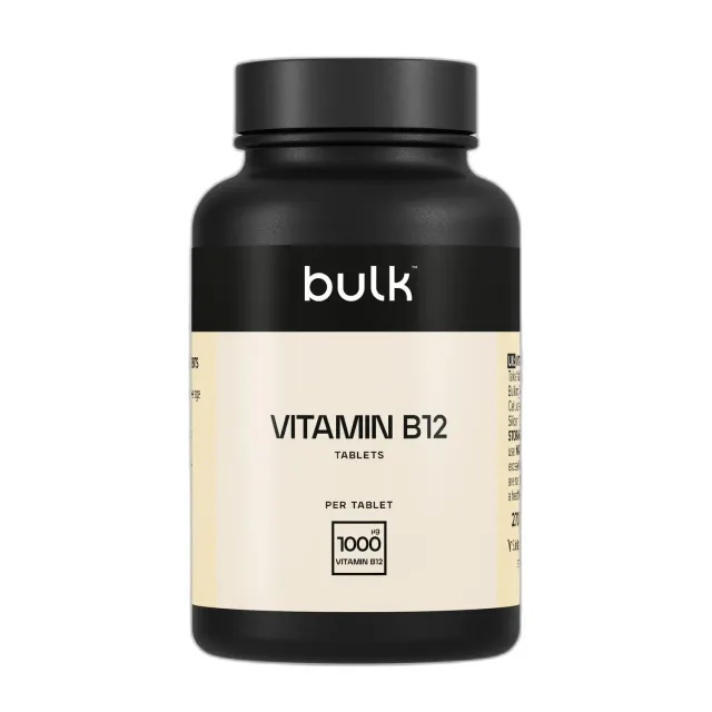 BULK Vitamine B12 comprimés 1000 mcg 60 comprimés haute dose