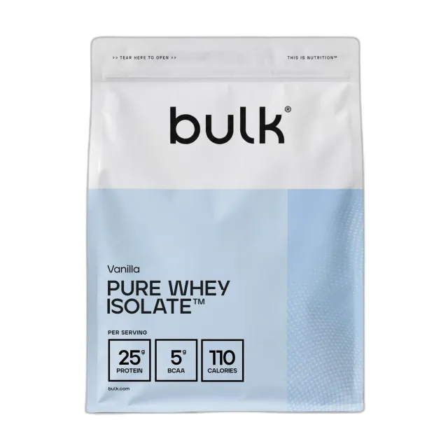 Bulk Pure Whey Isolate whey vanille 900 g protéines