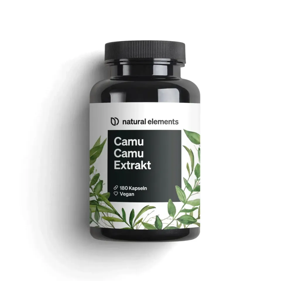 Natural Elements Vitamin C aus Camu Camu gélules 180 unités naturelles