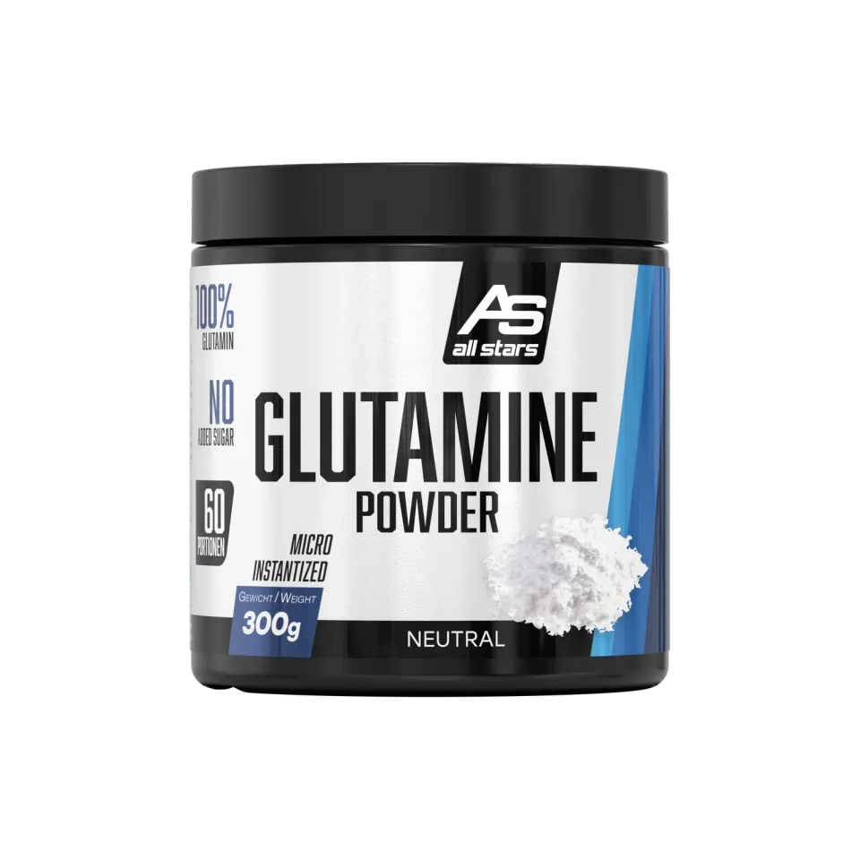 AllStars Glutamin Powder poudre de L-glutamine neutre 60 portions