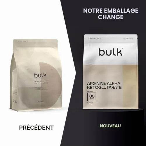 BULK Alpha cétoglutarate d’arginine AAKG 500 g en poudre