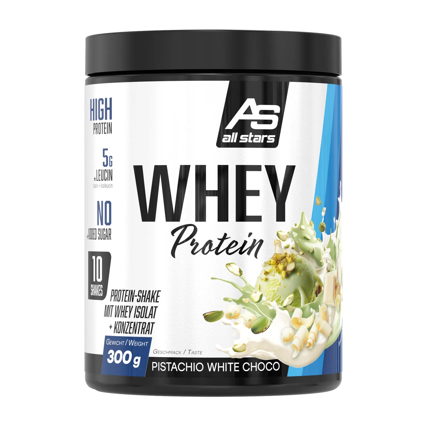 AllStars Whey Protein whey protéine 300 g Iced Matcha Latte