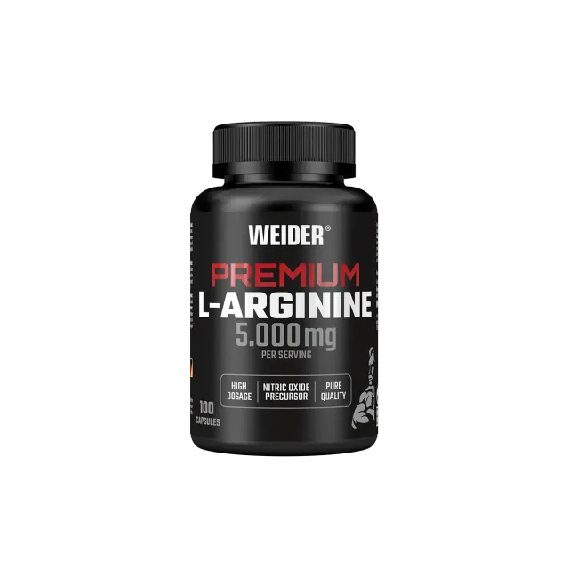 Weider L-Arginine Caps capsules 100 unités 5000 mg par portion