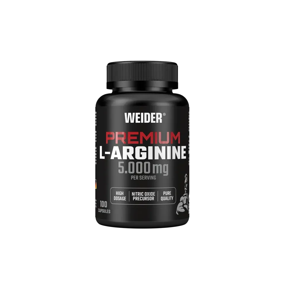 Weider L-Arginine Caps capsules 100 unités 5000 mg par portion