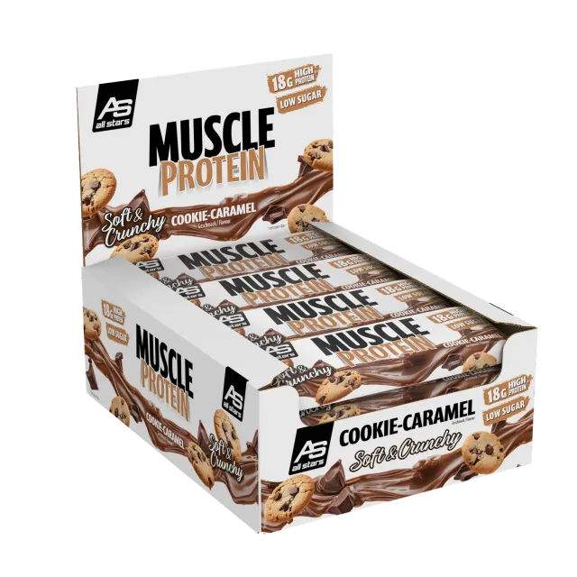 AllStars Muscle Protein Bar barre protéinée Chocolate Caramel 1 barre