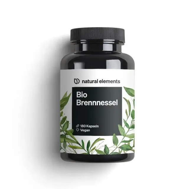 Natural Elements Bio Brennnessel Kapseln gélules d’ortie 180 bio