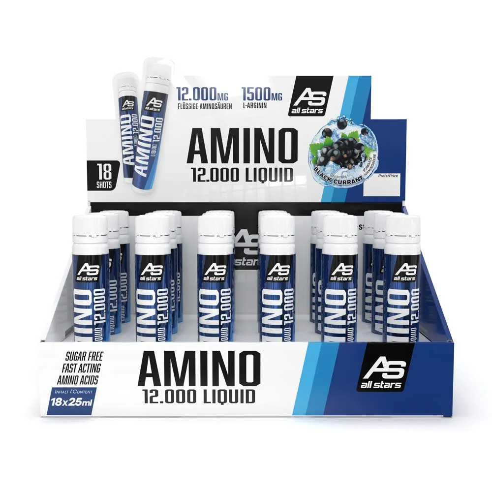 AllStars Amino 12.000 shot amino 18 x 25 ml orange