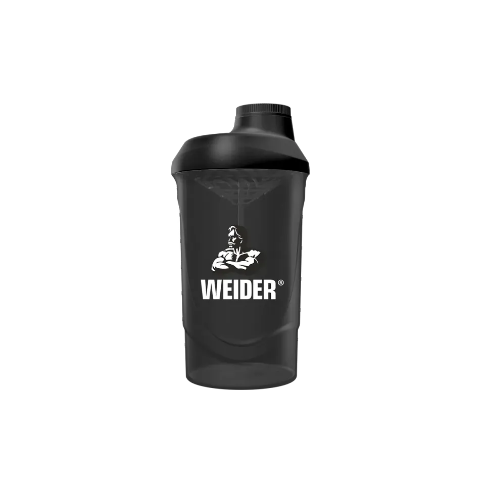 Weider Shaker noir 600ml sans BPA protéines