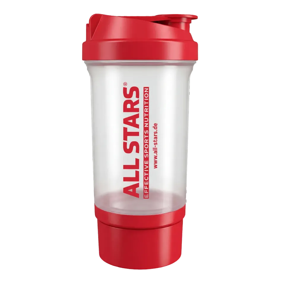 AllStars Shaker avec boîte de rangement 500 ml hermétique
