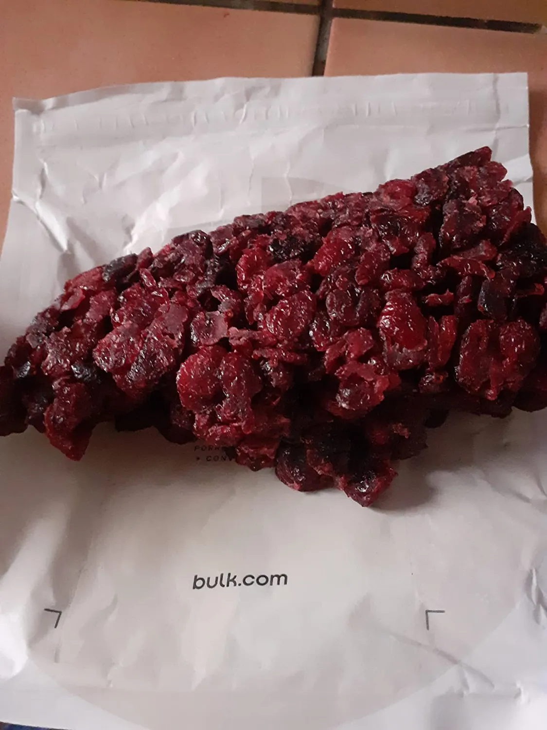 BULK Canneberges séchées 500 g sans additifs