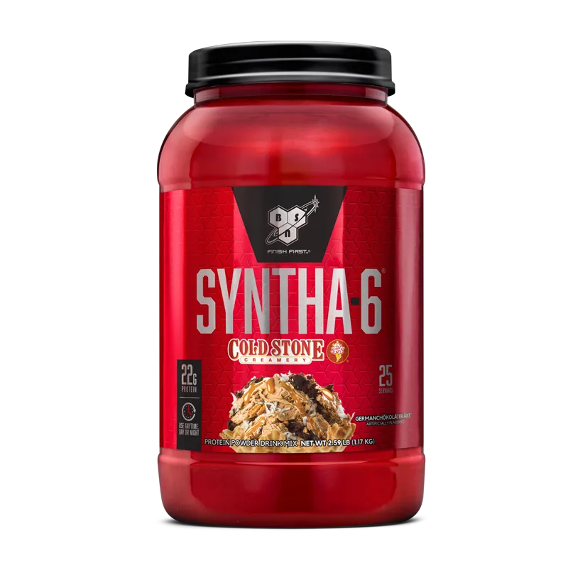 BSN Syntha-6 Cold Stone protéine Cookie Dough 25 doses