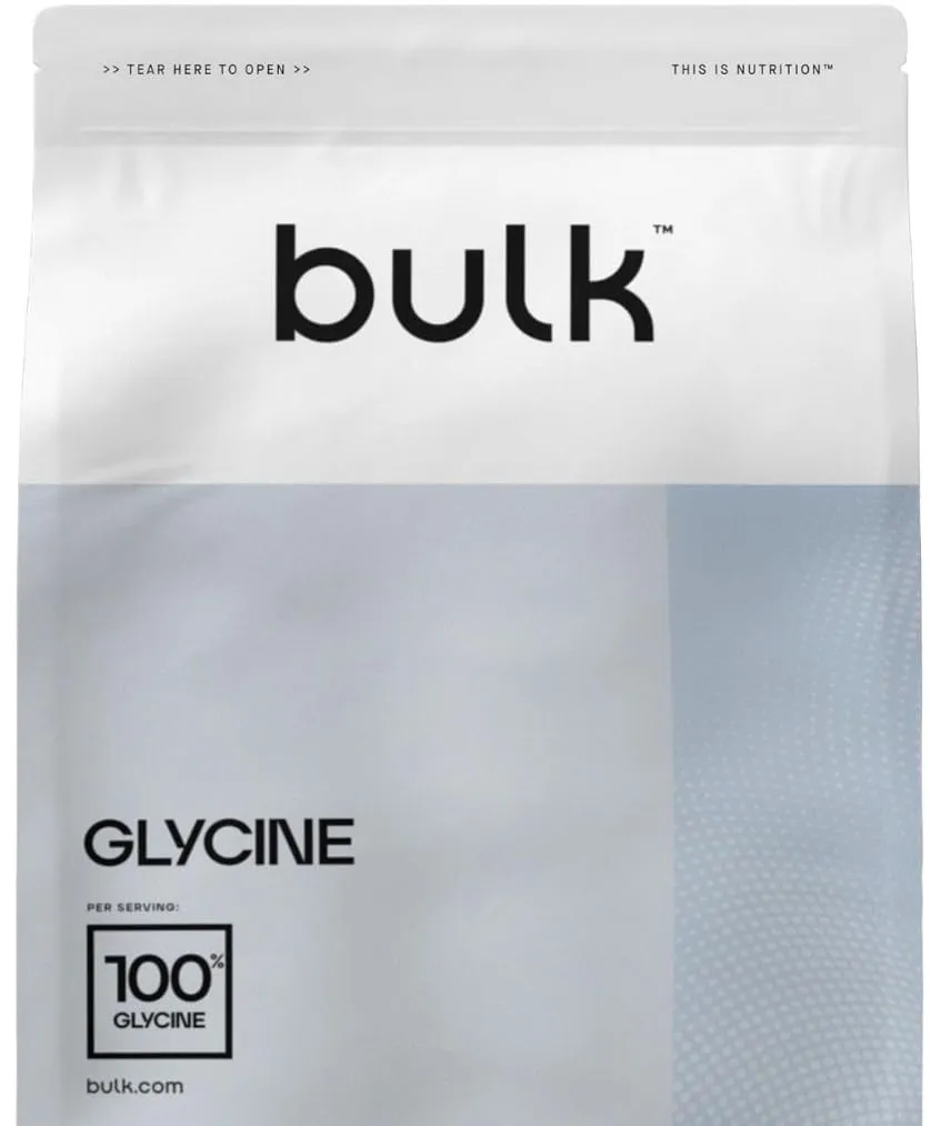 BULK Glycine en poudre 500 g acide aminé