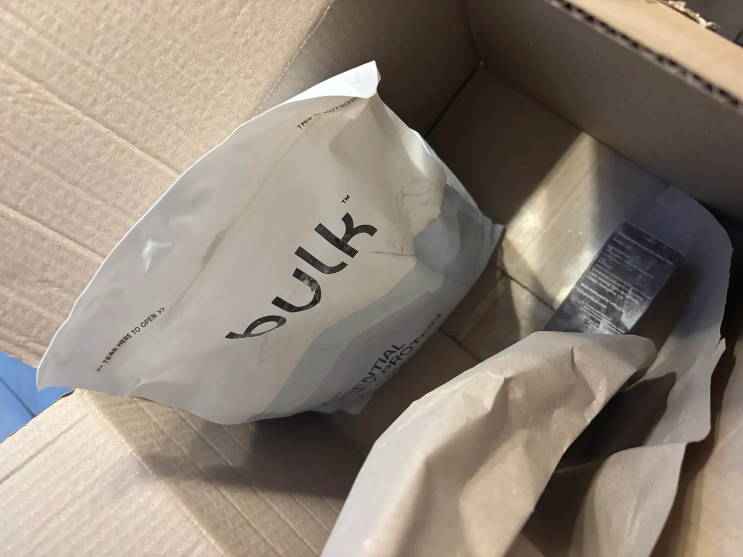 BULK Essential Whey protéines de lactosérum vanille 1 kg
