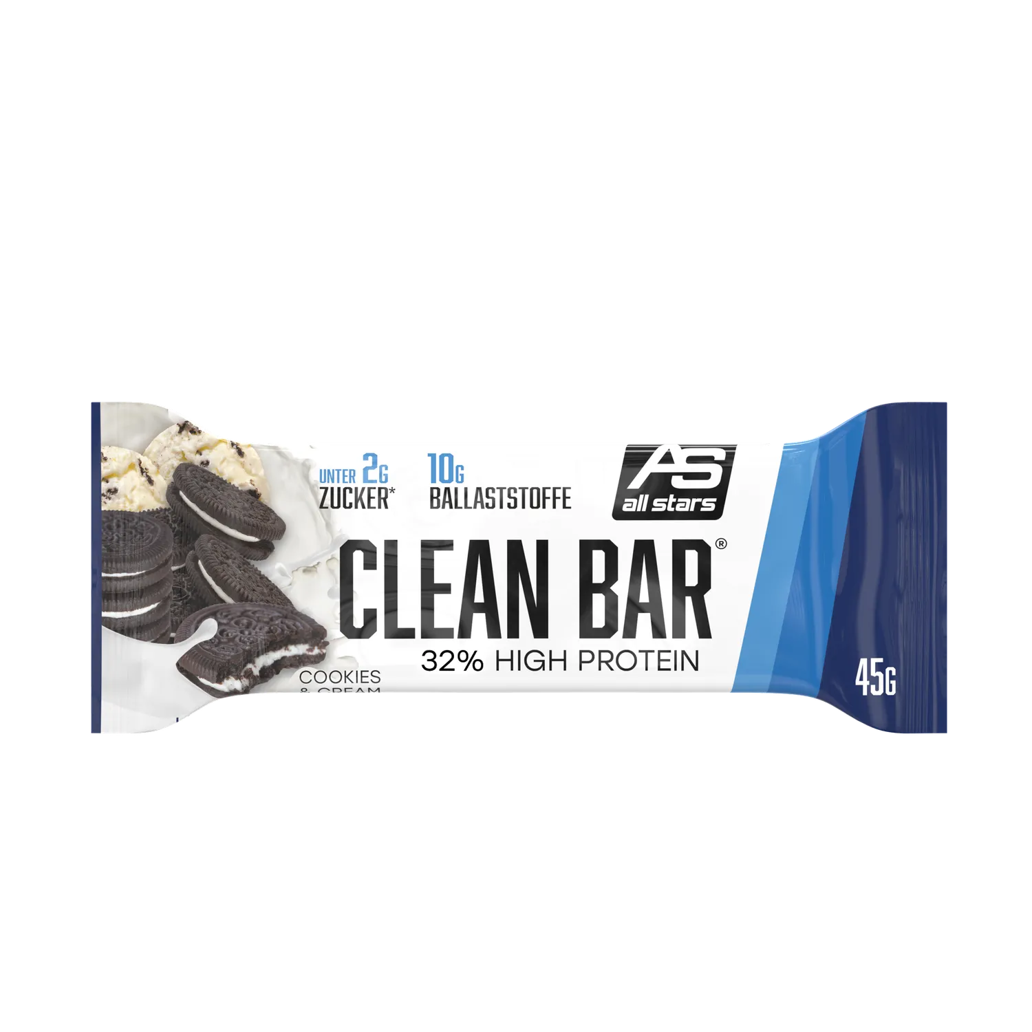 AllStars Clean Bar barre protéinée 1 x 45 g Peanut Butter Chocolate