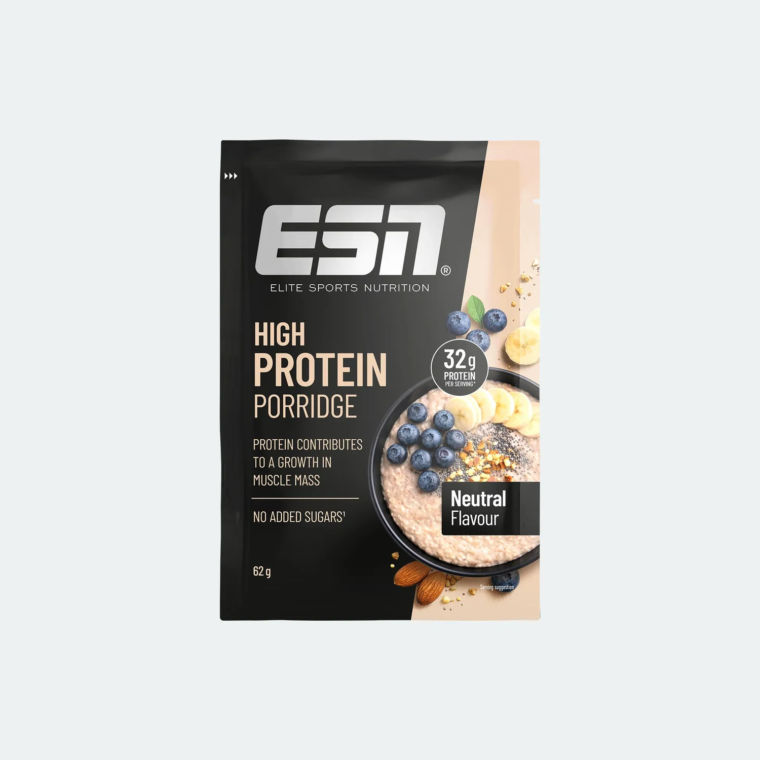 ESN Protein Porridge porridge protéiné neutre 62g 32g