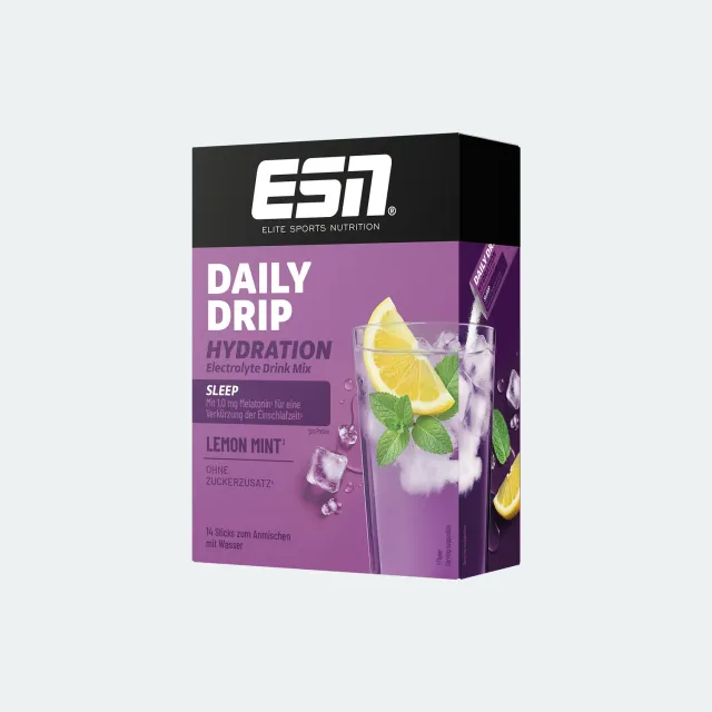 ESN Daily Drip Sleep boisson 14 sticks Lemon Mint